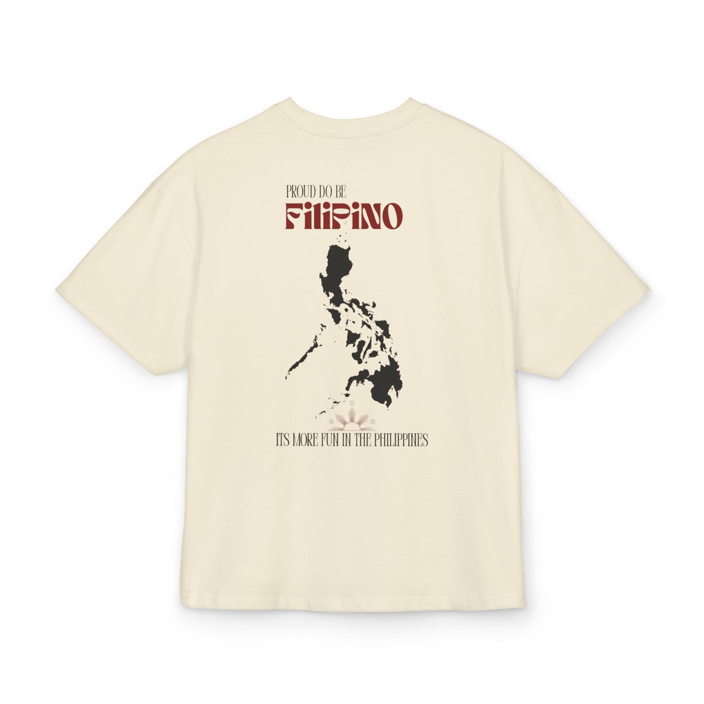 Filipino Unisex Ultra Heavy Cotton Box Tee