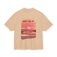 Sunset Vibes Box Tee - Unisex Heavy Cotton Shirt